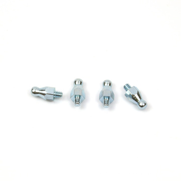 Zinc plated ball head screws by CNC technology